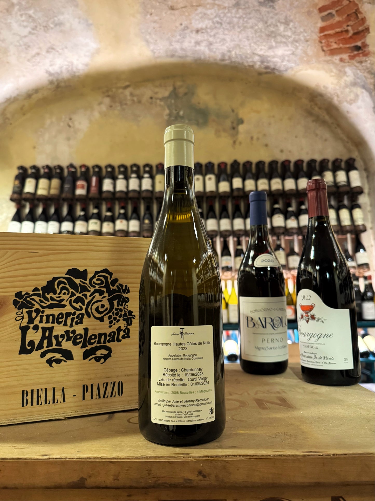 Jeremy Recchione Hautes Cotes de Nuits