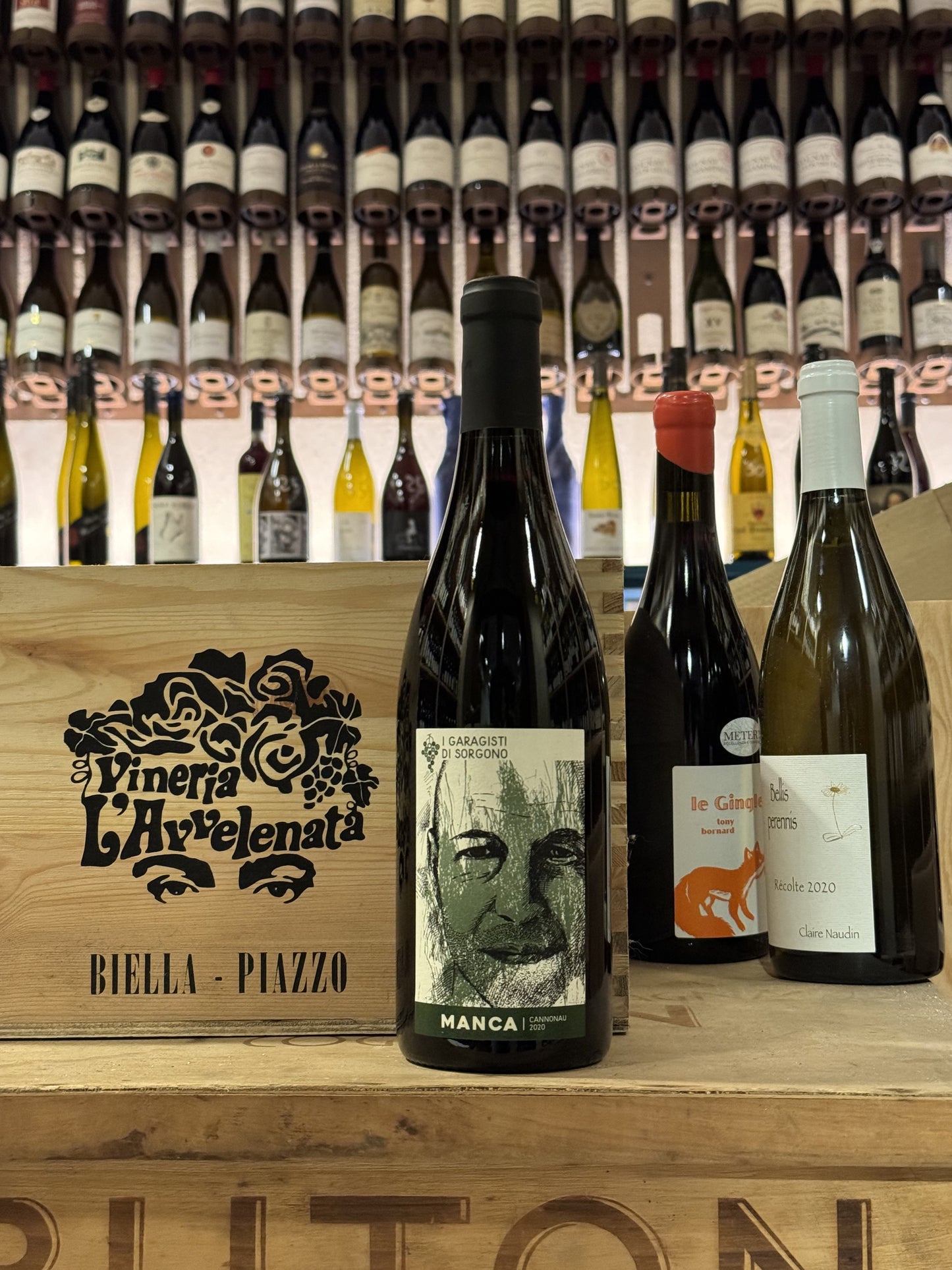 The garage owners of Sorgono "Manca" Cannonau