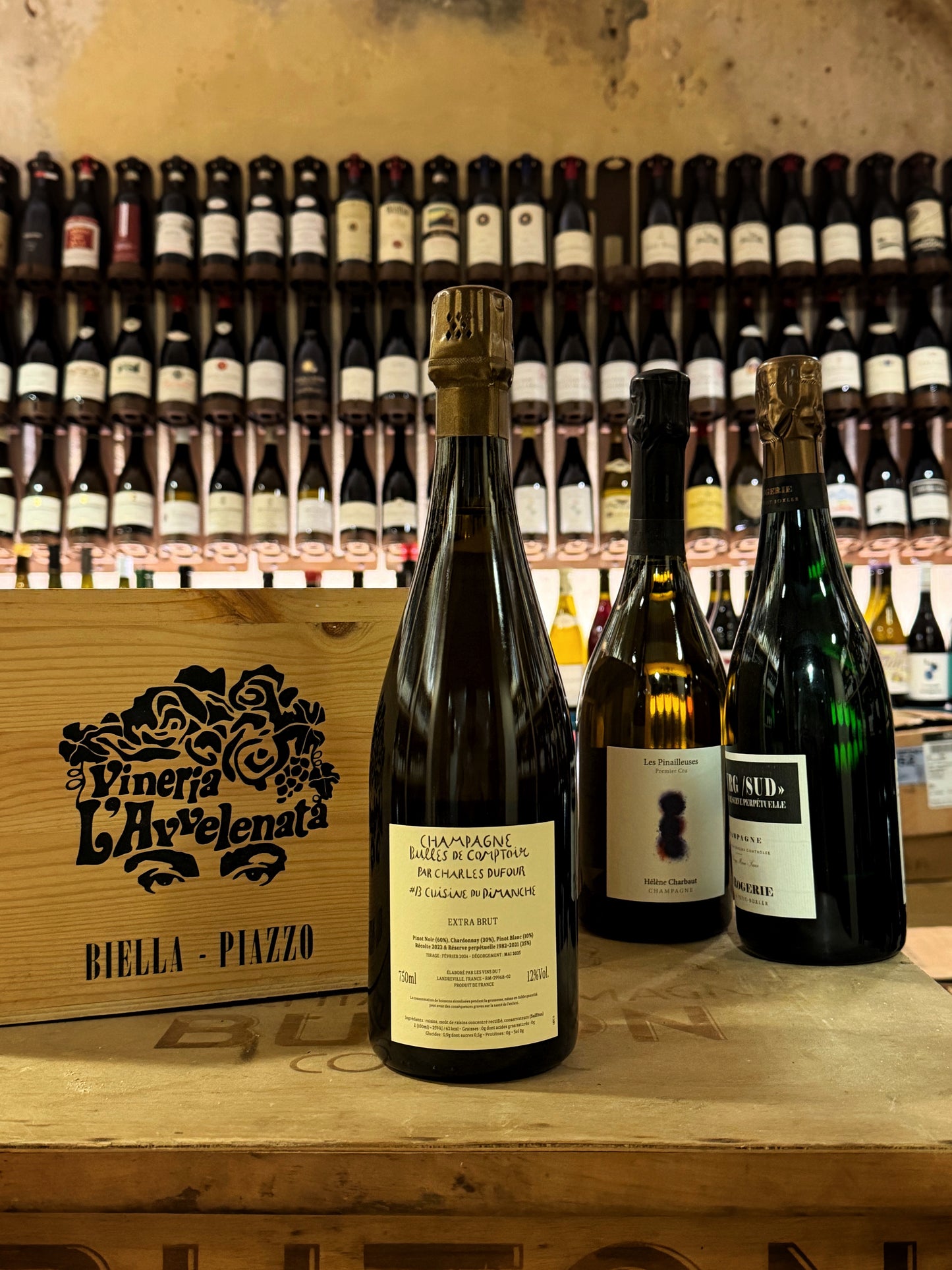 Charles Dufour Bulles de Comptoir #13 Extra Brut Cuisine du Dimanche